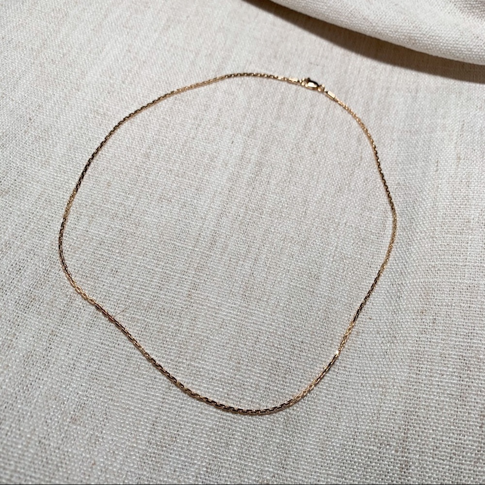 dior chain - gold filled